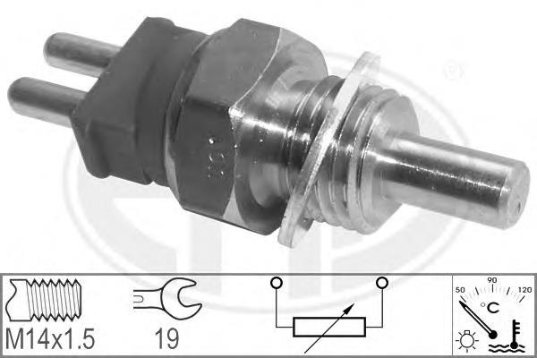 Czujnik temperatury płynu chłodzącego Mercedes A0085424517