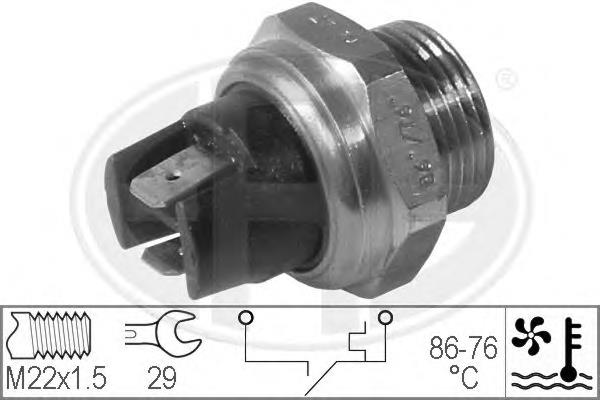 330292 ERA czujnik temperatury płynu chłodzącego (włączenia wentylatora chłodnicy)