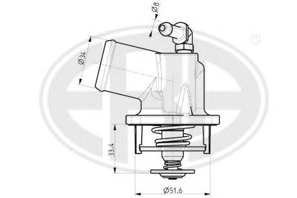 Termostat Japan Parts VTW18 cena, od 15,53 USD