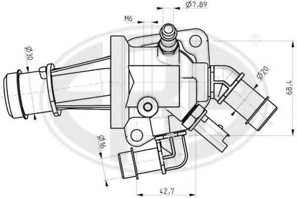 Termostat Ford 1360882 cena, od 32,60 USD