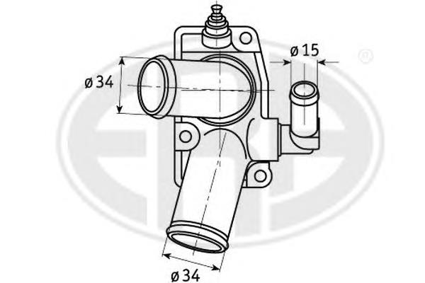 Do koszyka 1312780 Ford Termostat