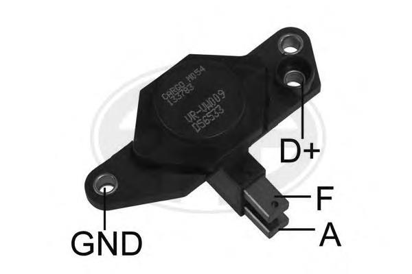 Do koszyka 12321739435 BMW Regulator alternatora (przekaźnik ładowania)