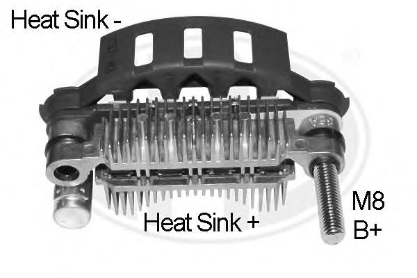 Mostek prostowniczy alternatora = Moster diodowy alternatora Mitsubishi Galant 8 EA
