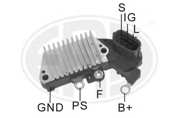 Regulator alternatora (przekaźnik ładowania) Toyota RAV4 1 (XA)