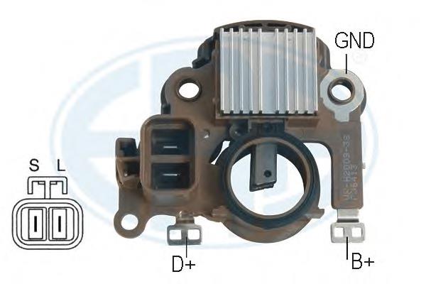 Regulator alternatora (przekaźnik ładowania) Mitsubishi Space Runner (N1W, N2W)