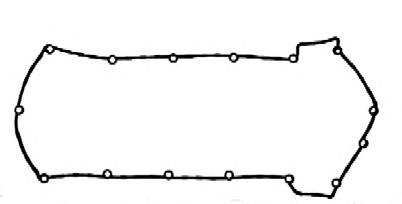 1526546 Elwis Royal uszczelka pokrywy zaworowej silnika