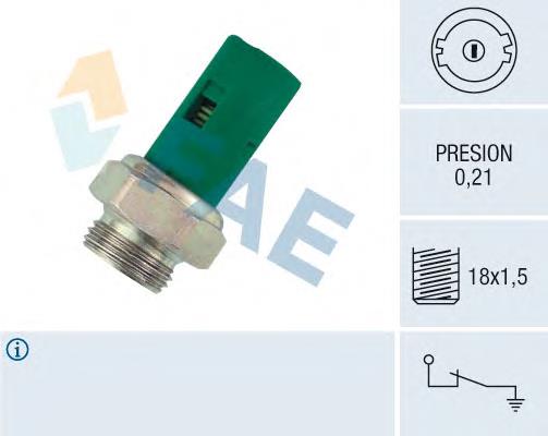 Czujnik ciśnienia oleju Renault (RVI) 7700834918 cena, od 5,73 USD