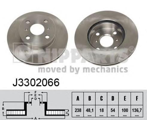 Tarcza hamulcowa przednia 4351212330 Toyota