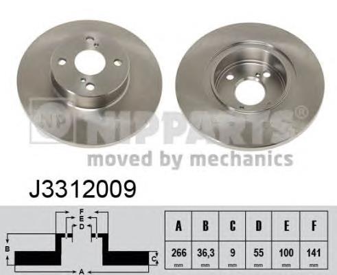 Tarcza hamulcowa tylna 4243112150 Toyota