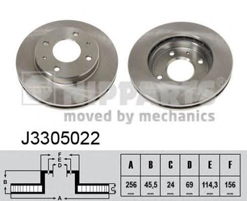 Tarcza hamulcowa przednia 51712M2000 Hyundai/Kia