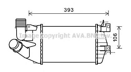 Chłodnica intercoolera Opel WTP8630 cena, od 88,53 USD