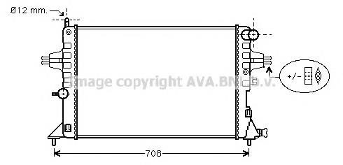 Chłodnica silnika Opel 1300257 cena, od 58,94 USD
