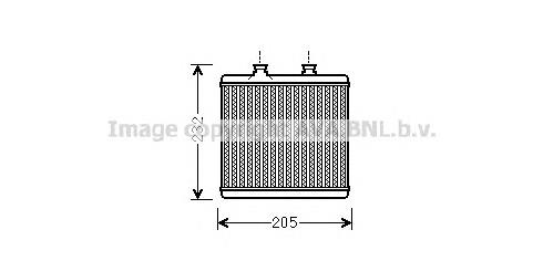 Chłodnica nagrzewnicy (ogrzewacza) VALEO 811508 cena, od 57,15 USD