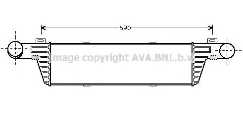 Chłodnica intercoolera Mercedes 2105001700 cena, od 92,70 USD