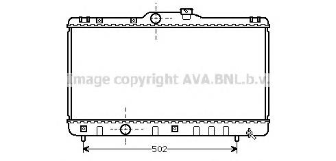 1640015450 Toyota Chłodnica silnika