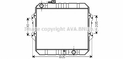 Chłodnica silnika Toyota 1640030100 cena, od 184,36 USD