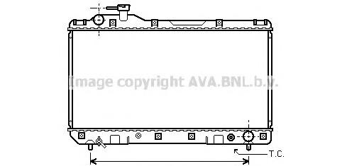 164007A111 Toyota Chłodnica silnika