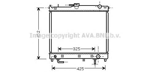 Chłodnica silnika Suzuki 1770080A10 cena, od 82,23 USD