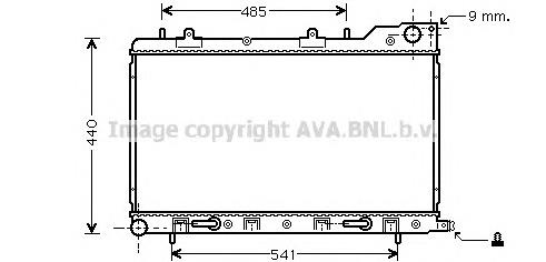 45111SA010 Subaru Chłodnica silnika