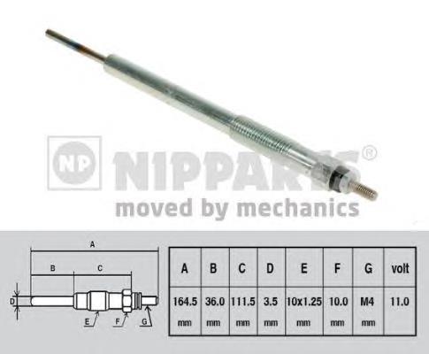 N5710304 Nipparts Świeca żarowa