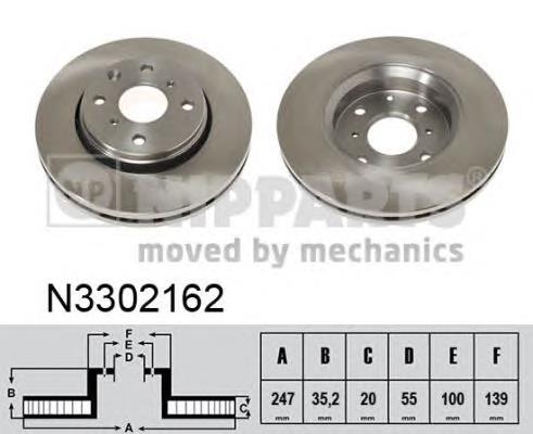 Do koszyka 1618862380 Peugeot/Citroen Tarcza hamulcowa przednia