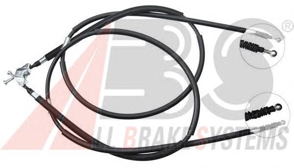 Do koszyka 522036 Opel Linka hamulca ręcznego tylna prawa/lewa