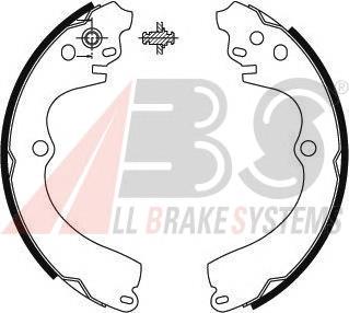 Klocki hamulcowe tylne bębnowe ABS 8928 cena, od 30,37 USD