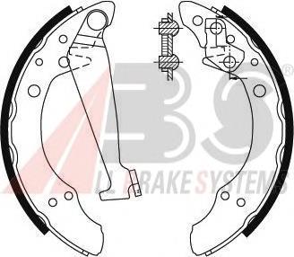 Klocki hamulcowe tylne bębnowe ABS 8871 cena, od 25,87 USD