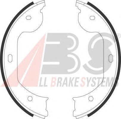 Do koszyka 34416790186 BMW Klocki hamulca ręcznego