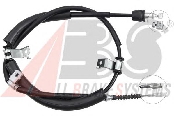 Do koszyka 597701H300 Hyundai/Kia Linka hamulca ręcznego tylna prawa