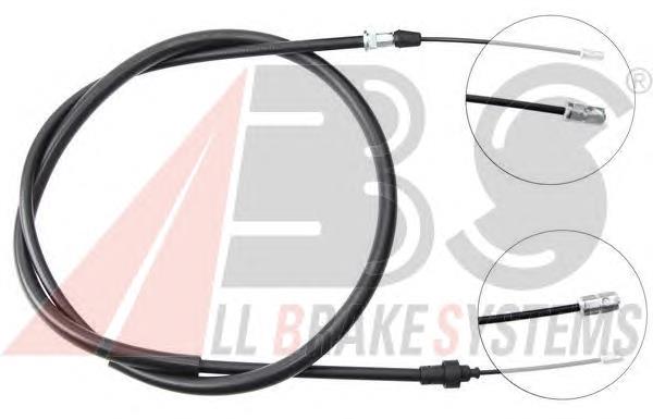 Linka hamulca ręcznego tylna prawa/lewa E074094 Peugeot/Citroen