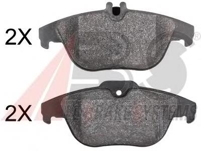 Okładziny (klocki) do hamulców tarczowych tylne Mercedes A0054204920 cena, od 27,03 USD