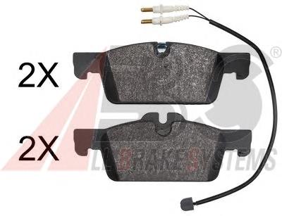 Klocki hamulcowe przednie tarczowe ABS 37888 cena, od 35,18 USD
