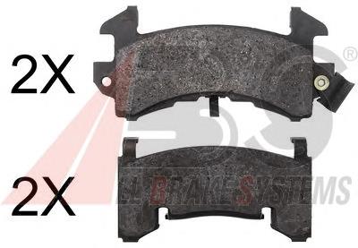Klocki hamulcowe przednie tarczowe General Motors 18026296 cena, od 28,91 USD