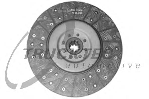 0123138 Trucktec Tarcza sprzęgła
