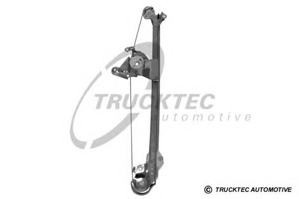 Mechanizm podnoszenia szyby drzwi tylnych lewych A2107300746 Mercedes