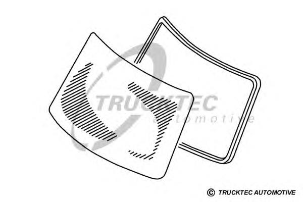 Uszczelka szyby przedniej Mercedes A1236700039 cena, od 57,17 USD