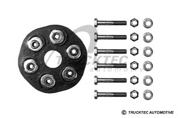 0234003 Trucktec Przegub elastyczny wału przedni