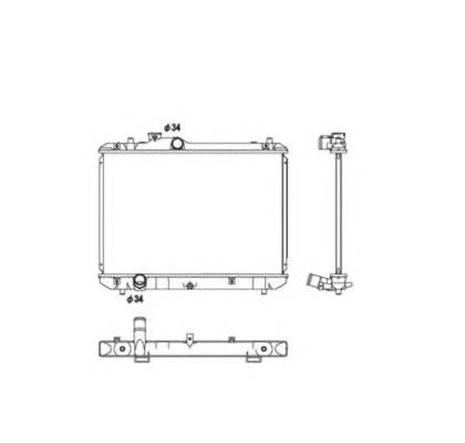 Chłodnica silnika Suzuki 1770062J00 cena, od 105,24 USD