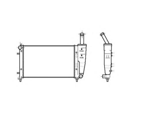 51724183 Fiat/Alfa/Lancia Chłodnica silnika