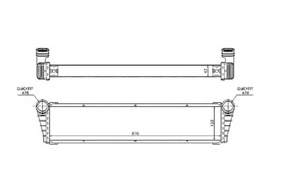 Chłodnica silnika Porsche 911 997