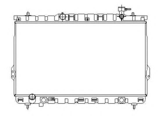 Chłodnica silnika Hyundai/Kia 2531026000AT cena, od 112,84 USD