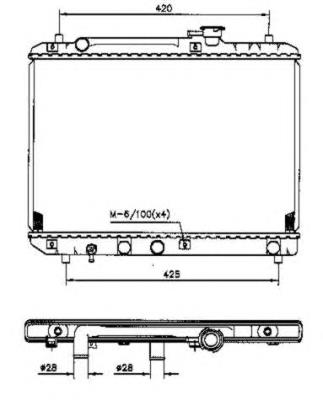 Chłodnica silnika Suzuki 1770060G01 cena, od 80,76 USD