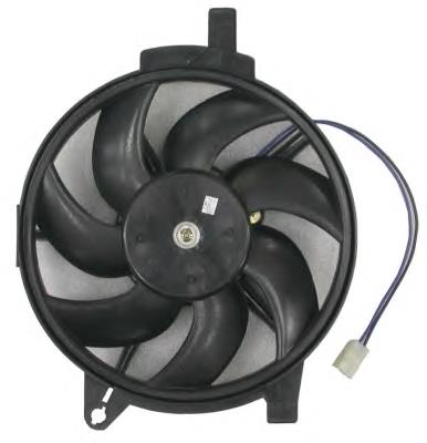 Wentylator elektryczny intercoolera kompletny (silnik+wirnik) NRF 47445