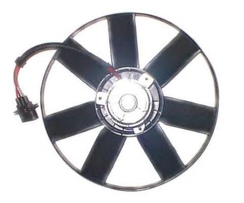 Do koszyka 47386 NRF Wentylator elektryczny układu chłodzenia kompletny (silnik+wirnik)