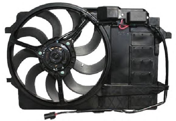 Dyfuzor chłodnicy, w komplecie z silnikiem i wirnikiem BMW 17117541092 cena, od 115,09 USD