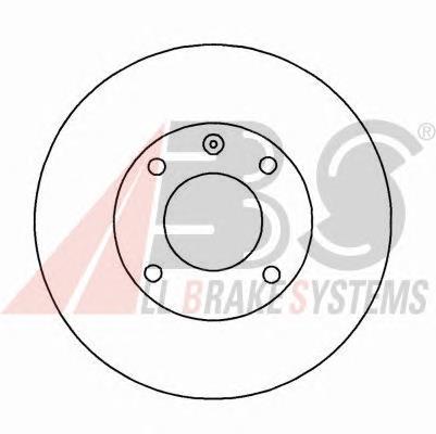 15703 ABS tarcza hamulcowa przednia