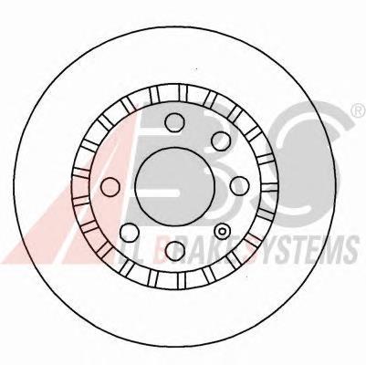 Tarcza hamulcowa przednia ABS 15878 cena, od 32,17 USD