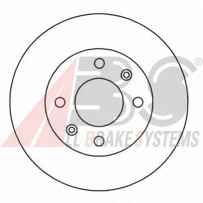 Tarcza hamulcowa przednia ABS 15117 cena, od 28,23 USD
