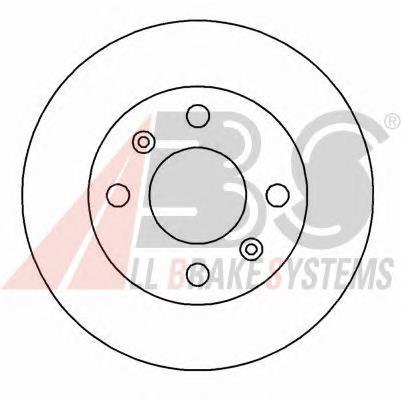 Tarcza hamulcowa przednia ABS 15116 cena, od 25,06 USD